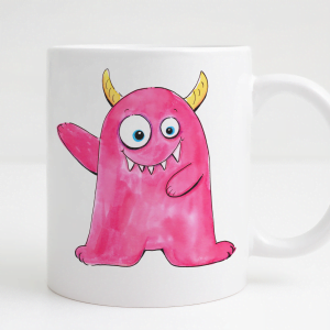 Monster Tasse Pink